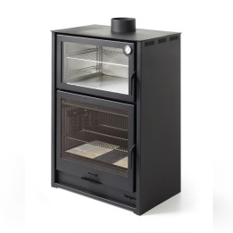 Estufa de leña con horno ARCE - Hergom 1