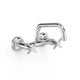 Bimando fregadero TRES cromo - 24221501 1