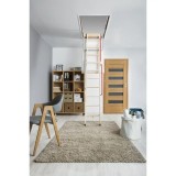 Escalera escamoteable de tramos de madera LWL EXTRA - Fakro 6