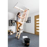 Escalera escamoteable de tramos de madera LTK ENERGY - Fakro 4