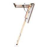Escalera escamoteable de tramos de madera LWF 60 IGNIFUGA - Fakro 2