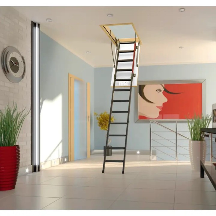 Escalera escamoteable de tramos metálica LMK GREENSTEP - Fakro 6