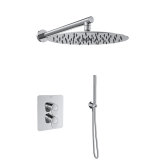 Kit termostático ducha empotrado 2-vías ALEXIA cromo - K3687012 1