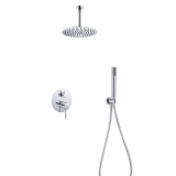 Kit monomando ducha empotrado 2-vías TÍVOLI cromo - GPT039 1