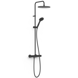 Termostático ducha mural OVER-WALL negro mate - 19039301NM 1