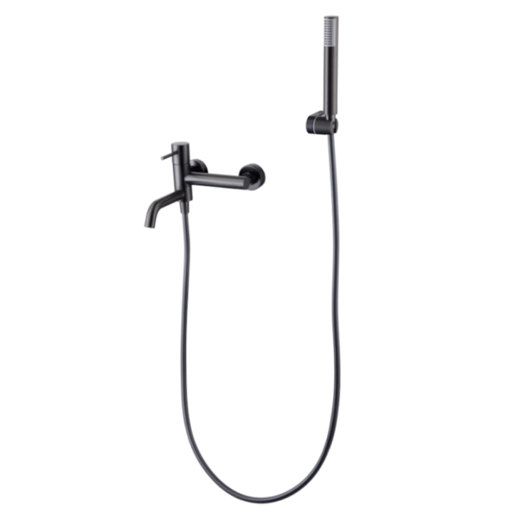 Monomando baño-ducha MONZA black gun metal - BDM039-4BGM 1