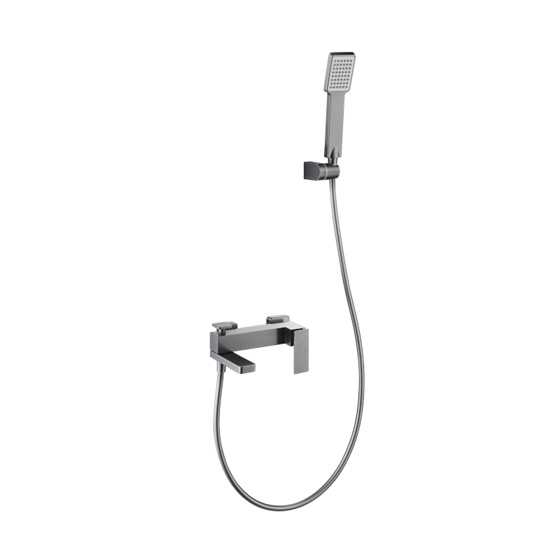 Monomando baño-ducha PISA black gun metal - BDP048-4BGM