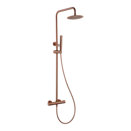 Conjunto termostático ducha NAPOLES oro rosa cepillado - BTN047/ORC 1