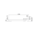 Caño plegable IMEX negro mate - CBP001/NG 2