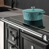 Cocina de leña SAJA 7/90 CC calefactora - Hergom 7