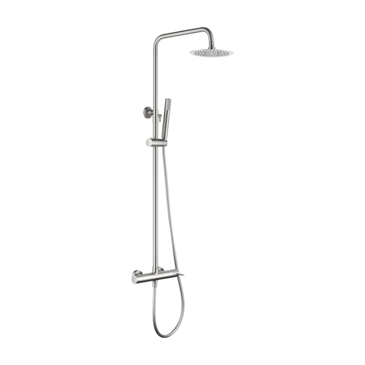 Conjunto monomando ducha MONZA níquel cepillado - BDM039/NQ 1