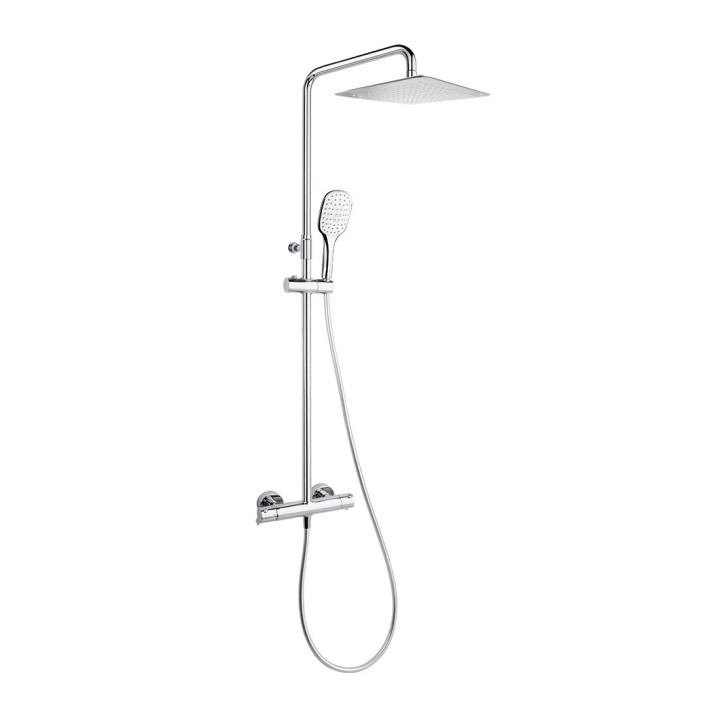 Conjunto termostático ducha BLAUTHERM cromo - 945412RPK300 1