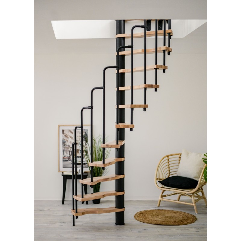 Escalera caracol huecos reducidos SUONO HAYA - Maydisa Escalera caracol huecos reducidos SUONO HAYA - Maydisa