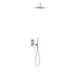 Kit termostático ducha empotrado 2-vías THERM-BOX acero - 21135003AC 1