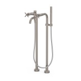 Bimando baño-ducha a suelo MONTBLANC-TRES acero - 28319401AC 1
