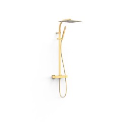 Conjunto termostático ducha OVER-WALL oro mate - 19039308OM 1
