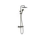 Conjunto termostático ducha OVER-WALL negro bronce - 19039314KMB 1