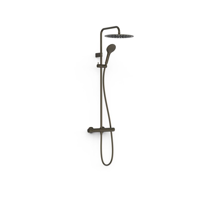 Conjunto termostático ducha OVER-WALL negro bronce - 19039314KMB 1