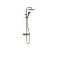 Conjunto termostático ducha OVER-WALL negro bronce - 19039314KMB