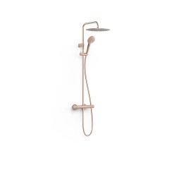 Conjunto termostático ducha OVER-WALL oro rosa mate - 19039314OPM 1
