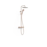 Conjunto termostático ducha OVER-WALL oro rosa mate - 19039314OPM 1