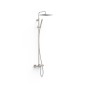 Conjunto termostático baño-ducha OVER-WALL acero - 19031215AC