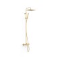 Conjunto termostático baño-ducha OVER-WALL oro mate - 19031215OM