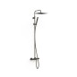 Conjunto termostático baño-ducha OVER-WALL negro bronce - 19031215KMB