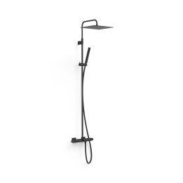 Conjunto termostático baño-ducha OVER-WALL negro mate - 19031205NM 1