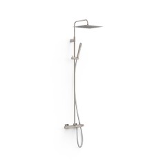Conjunto termostático baño-ducha OVER-WALL acero - 19031205AC - Tres