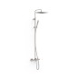 Conjunto termostático baño-ducha OVER-WALL acero - 19031205AC