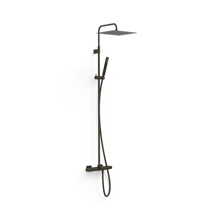 Conjunto termostático baño-ducha OVER-WALL negro bronce - 19031205KMB 1