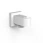 Soporte ducha con toma TRES blanco mate - 20218221BM