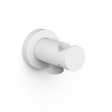 Soporte ducha con toma TRES blanco mate - 26118221BM 1