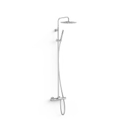Conjunto termostático baño-ducha OVER-WALL cromo - 19031212 1