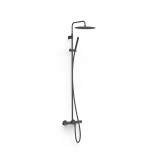 Conjunto termostático baño-ducha OVER-WALL negro mate - 19031212NM 1