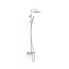 Conjunto termostático baño-ducha OVER-WALL acero - 19031212AC - Tres