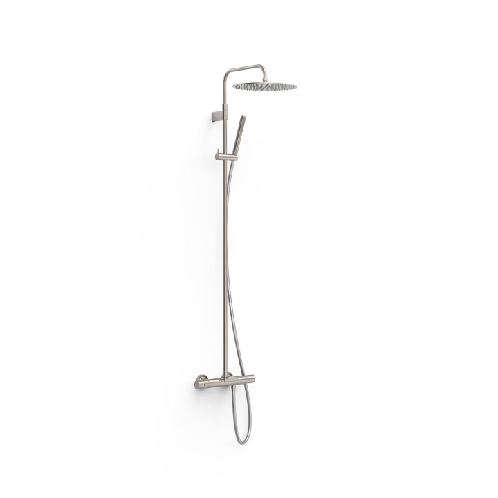 Conjunto termostático baño-ducha OVER-WALL acero - 19031212AC 1
