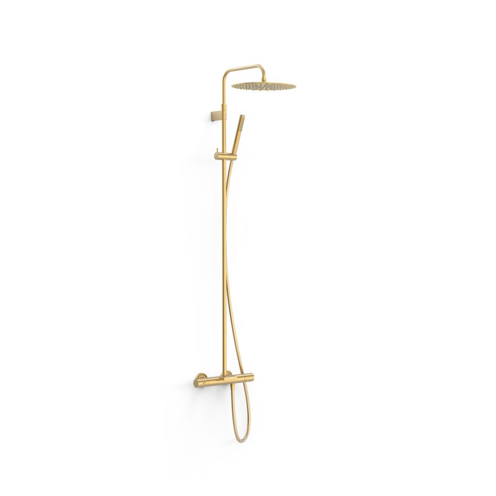 Conjunto termostático baño-ducha OVER-WALL oro mate - 19031212OM 1