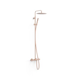 Conjunto termostático baño-ducha OVER-WALL oro rosa mate - 19031212OPM 1