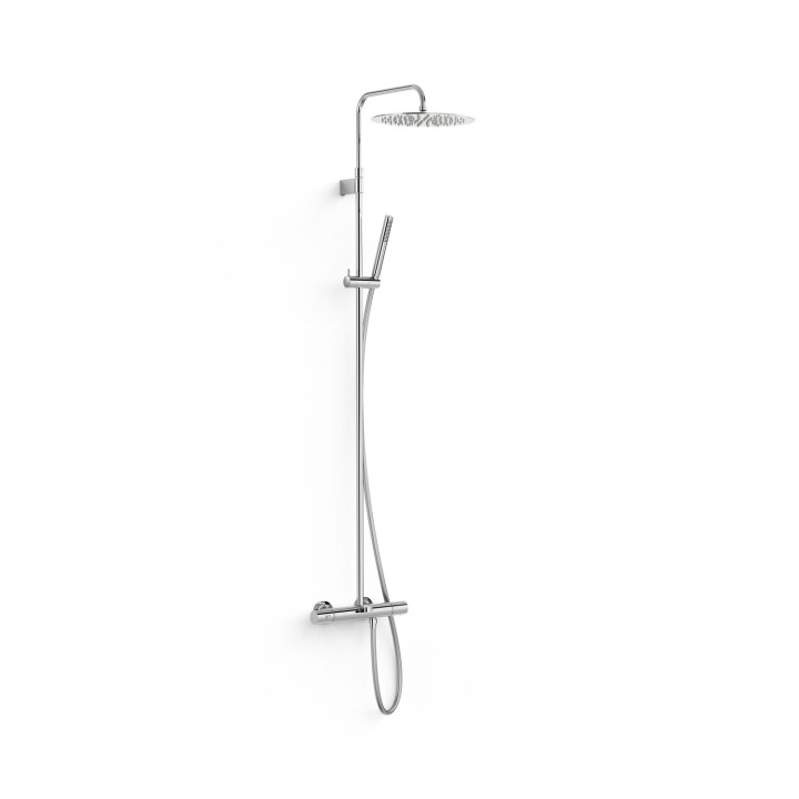 Conjunto termostático baño-ducha OVER-WALL cromo - 19031202 1