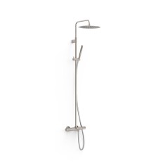 Conjunto termostático baño-ducha OVER-WALL acero - 19031202AC - Tres