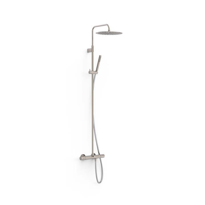 Conjunto termostático baño-ducha OVER-WALL acero - 19031202AC 1