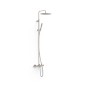Conjunto termostático baño-ducha OVER-WALL acero - 19031202AC