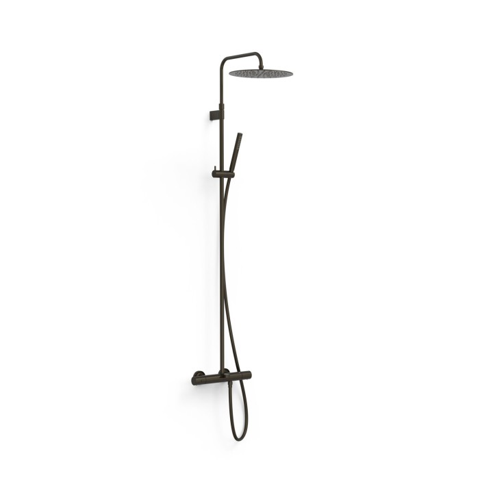 Conjunto termostático baño-ducha OVER-WALL negro bronce - 19031202KMB 1