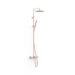 Conjunto termostático baño-ducha OVER-WALL oro rosa mate - 19031202OPM 1