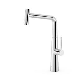Monomando con caño extraible TRES cromo - 23043801 1