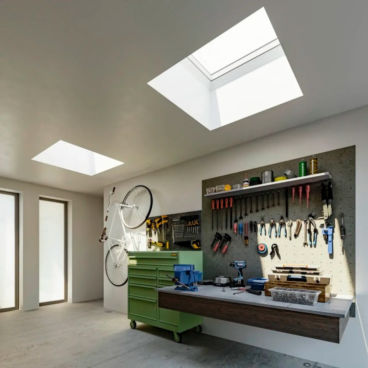 Ventana para cubierta plana VELUX ESTANDAR cúpula acrílica 6