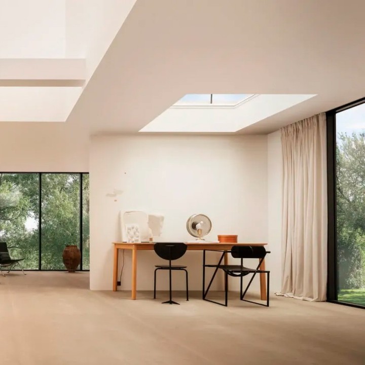 Ventana para cubierta plana VELUX DESIGN cúpula vidrio liso 3