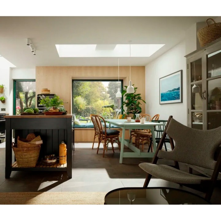 Ventana para cubierta plana VELUX DESIGN cúpula vidrio liso 6